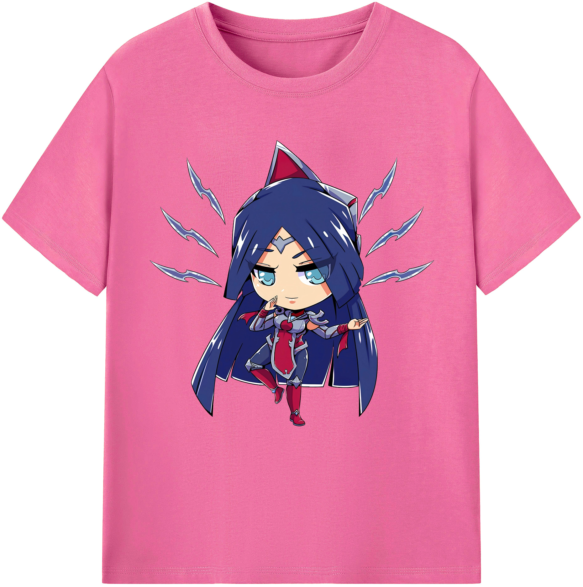 （画像用） リーグ・オブ・レジェンド League of Legends LOL レディースカジュアルプリントTシャツ（綿100％）